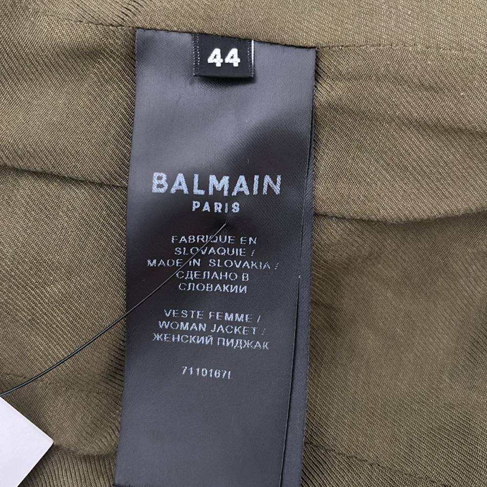 Authentic Balmain Wool Blazer - Picture 4 of 5